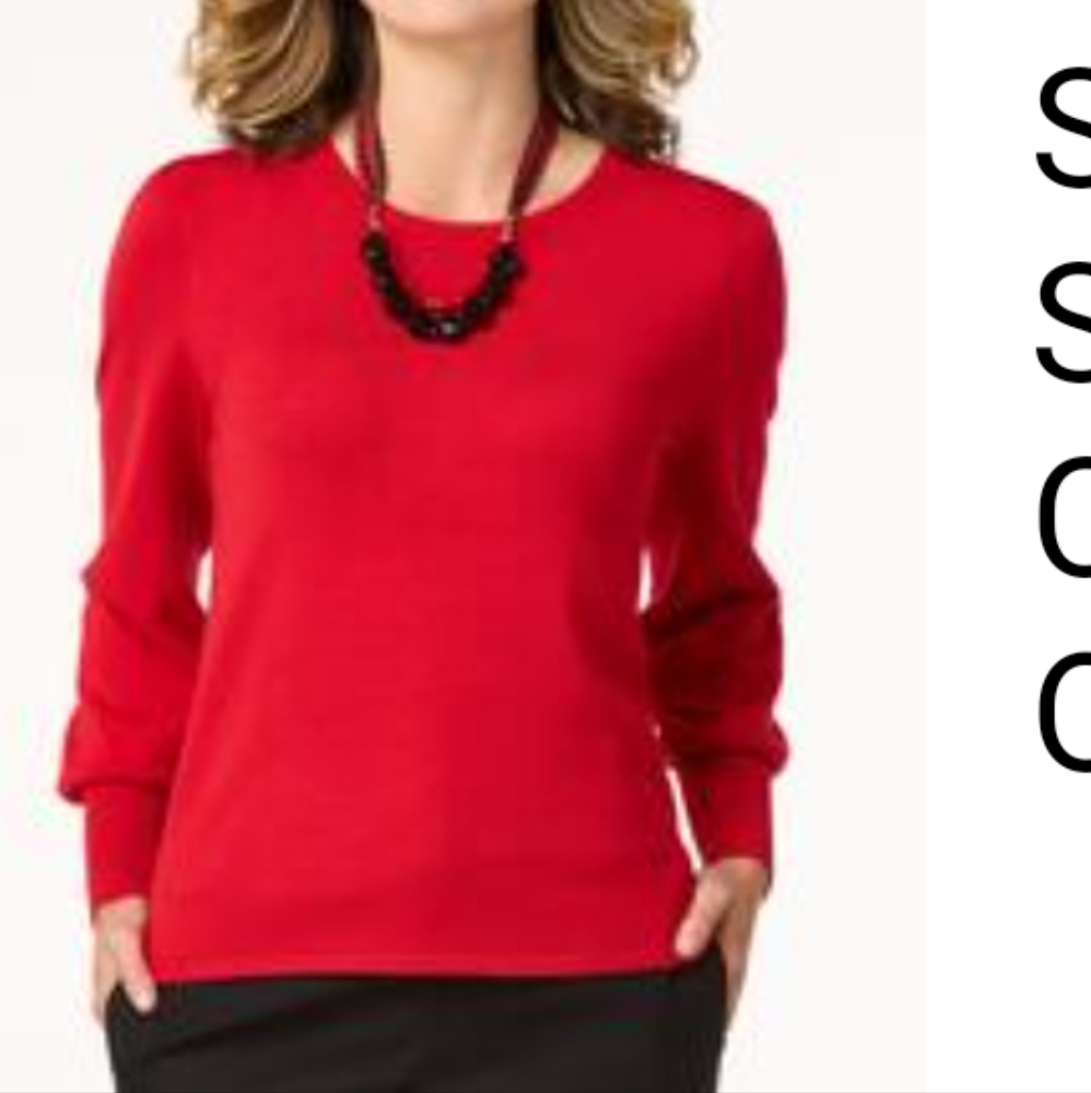 Women's Red Sweater